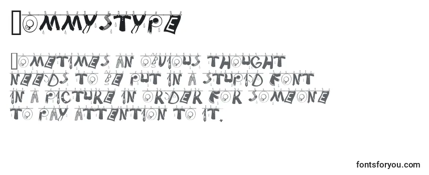 Tommystype Font