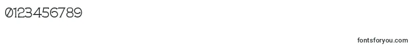 Techigm-Schriftart – Schriften für Zahlen und Nummern