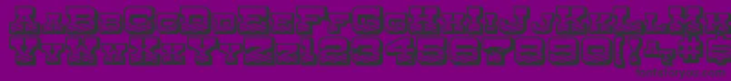 DryGoodsEmporiumSmcJl Font – Black Fonts on Purple Background