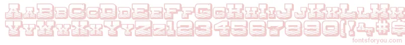 DryGoodsEmporiumSmcJl Font – Pink Fonts on White Background