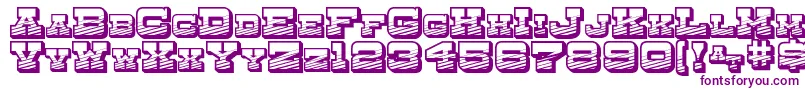 fuente DryGoodsEmporiumSmcJl – Fuentes Moradas Sobre Fondo Blanco