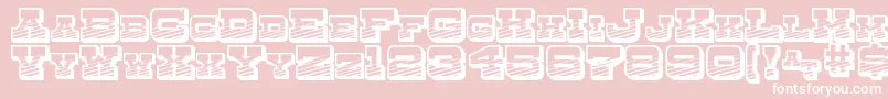 DryGoodsEmporiumSmcJl Font – White Fonts on Pink Background