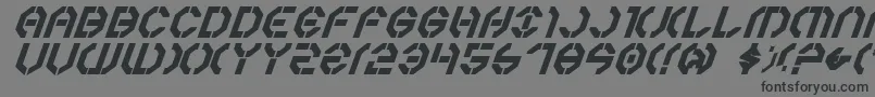 Y3kbi Font – Black Fonts on Gray Background