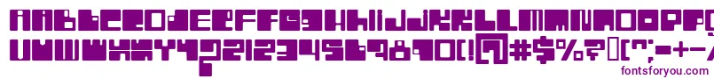 BnIntaglios-Schriftart – Violette Schriften auf weißem Hintergrund
