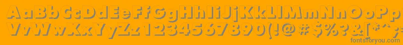 Подробнее о шрифте Futurisxshadowc Шрифт Futurisxshadowc – серые шрифты на оранжевом фоне