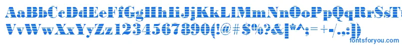 BodoniinkjetRegular Font – Blue Fonts