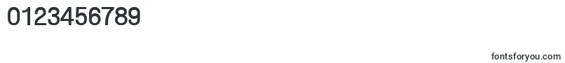 SaenaegiXb-Schriftart – Schriften für Zahlen und Nummern