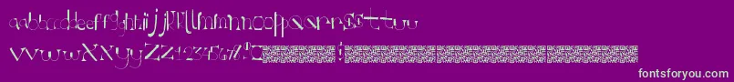 More about Retrotastic Font Retrotastic Font – Green Fonts on Purple Background