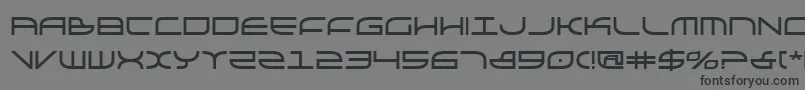 Galgabold Font – Black Fonts on Gray Background