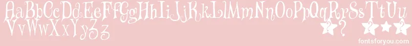 More about WizardsMagic Font WizardsMagic Font – White Fonts on Pink Background