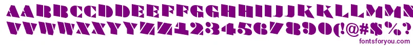 BraggatitulspdnRegular Font – Purple Fonts