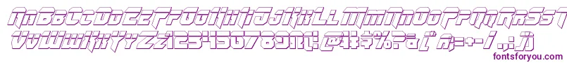 Omegaforcebulletital12 Font – Purple Fonts