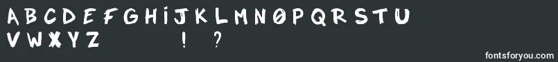 Notadrop Font – White Fonts