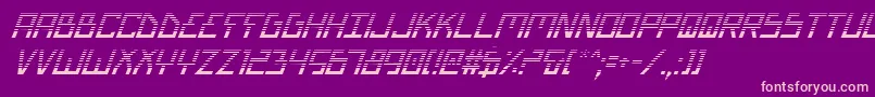 fuente BionicTypeGradItalic – Fuentes Rosadas Sobre Fondo Morado