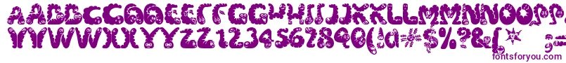 Wibbles ffy Font – Purple Fonts