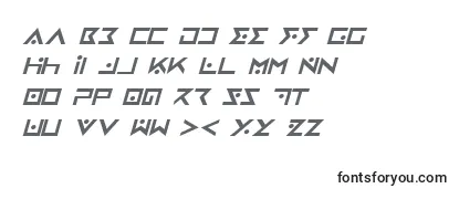 IronCobraItalic Font