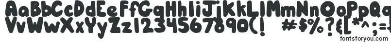 DjbHunkyChunk-fontti – Erilaiset fontit