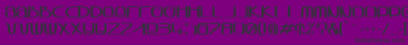 Więcej informacji o czcionce Sqwash Czcionka Sqwash – czarne czcionki na fioletowym tle