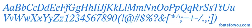 LidoStfItalic Font – Blue Fonts