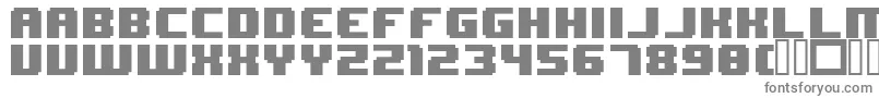 フォント8BitWonder – 灰色のフォント