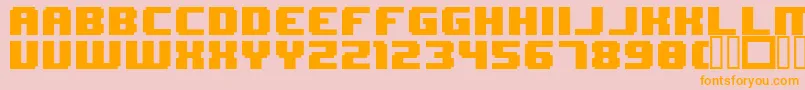 En savoir plus sur la police 8BitWonder Police 8BitWonder – polices orange sur fond rose