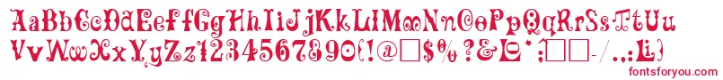 Maxcircu Font – Red Fonts