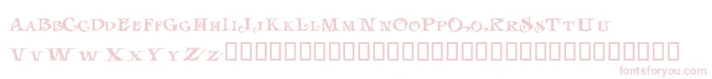 LhfJami Font – Pink Fonts on White Background