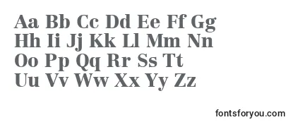 Обзор шрифта LinotypeCentennial95BlackOldstyleFigures