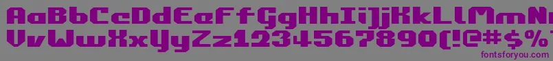 Commonv2e Font – Purple Fonts on Gray Background