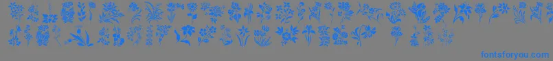 Más sobre la fuente HffFloralStencil fuente HffFloralStencil – Fuentes Azules Sobre Fondo Gris