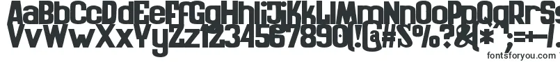 Шрифт ZaiKinematografiapolska1908solid – очень широкие шрифты