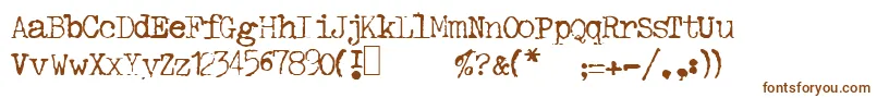 GfHaldaNormal Font – Brown Fonts