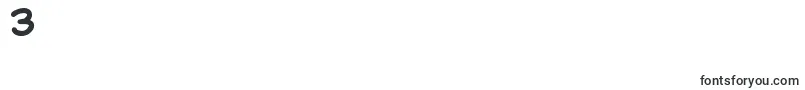 NaturalSugars Font – Fonts for Digit 3