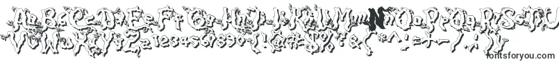 DarkwoodShad2-Schriftart – Schriftarten, die mit D beginnen