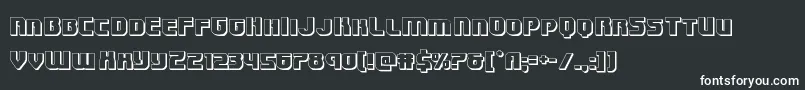 Speedwagon3D Font – White Fonts