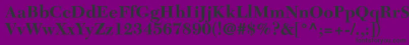 More about C651RomanBold Font C651RomanBold Font – Black Fonts on Purple Background