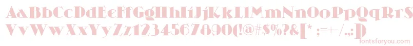 Skittles Font – Pink Fonts on White Background