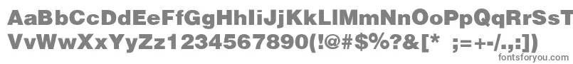 PartridgeBlackSemibold Font – Gray Fonts