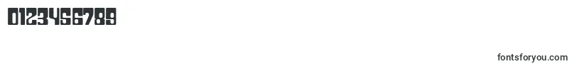 PlasticNo.28-Schriftart – Schriften für Zahlen und Nummern