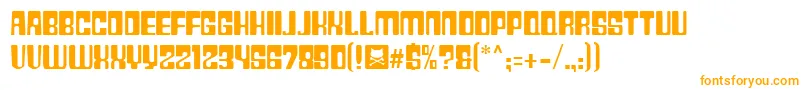 フォントPlasticNo.28 – オレンジのフォント