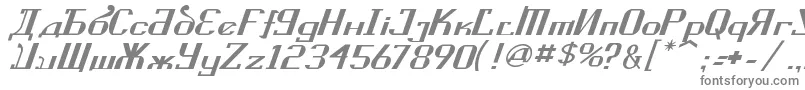 KremlinSovietItalic Font – Gray Fonts