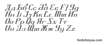 Обзор шрифта KremlinSovietItalic