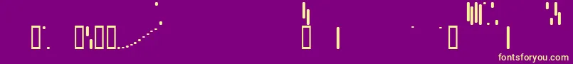 Подробнее о шрифте Trix ffy Шрифт Trix ffy – жёлтые шрифты на фиолетовом фоне