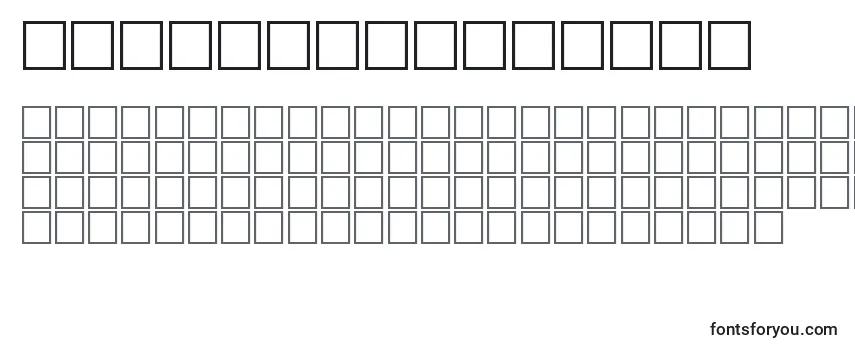 Überblick über die Schriftart McsAseerSIWave.