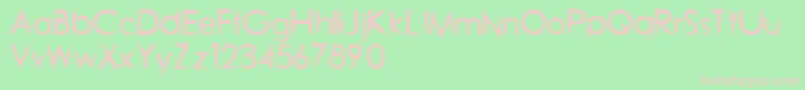 Blossomfinal Font – Pink Fonts on Green Background