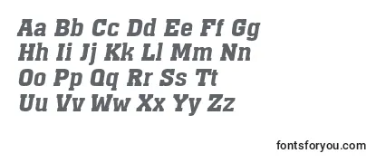 AMonumentoDemibolditalic Font