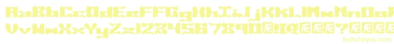 VanishedBrk Font – Yellow Fonts