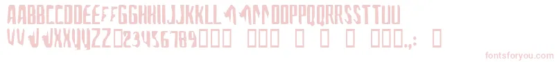 AFontForTheComputerPeople Font – Pink Fonts on White Background