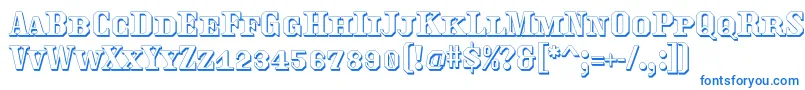 Traktoretkaoutline Font – Blue Fonts