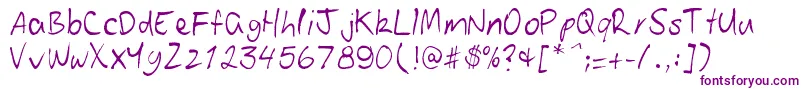 Patoskript Font – Purple Fonts